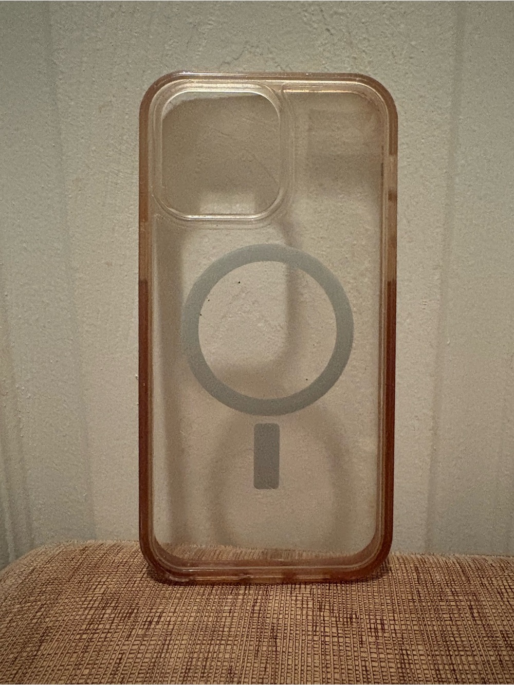 iPhone 14 Pro Max OtterBox Symmetry Clear Plus Case with MagSafe - Clear: & Bump